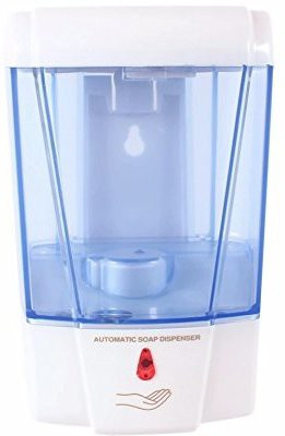 

JETVIEW Wall Mount Soap Dispenser Hands Free Automatic Sensor Touchless Soap Liquid Dispenser 600 Lotion, Gel, Conditioner, Soap, Shampoo Dispenser(White)