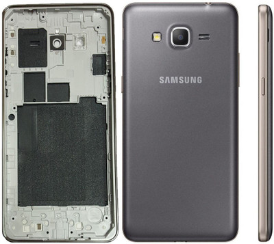 Boom Samsung Galaxy Grand Prime Back Panel(Black)
