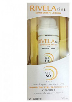 

Generic Cipla Rivela Tint Sunscreen Lotion(50 ml)