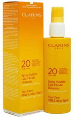 

Clarins Sun Care MilkLotion Spray Moderate Protection UvbUva s Sku Ma(156.73 ml)