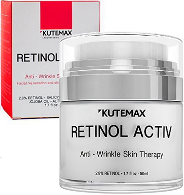 

Kutemax Retinol Night Cream For Face And Neck AntiAge Formula Reduces Wrinkles And Fine Lines(50 ml)