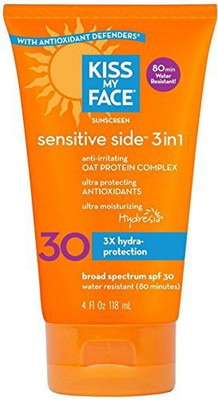 

Kiss My Face Sensitive Side In Sunscreen Lotion(118.3 ml)