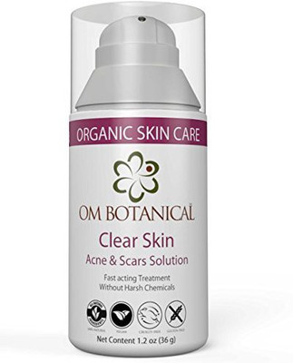 

Om Botanical Clear Skin Acne Solution And Scar Reducer Benzoyl Peroxid Free Organic AntiAcne Treatment And Acne Scars Reducing Cream(36 g)