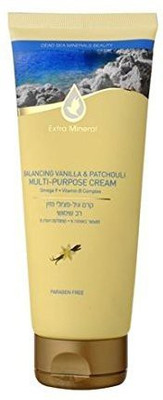 

Extra Mineral Dead Sea Balancing Vanilla & Patchouli MultiPurpose Cream(180 ml)
