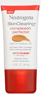 

Neutrogena Skinclearing Complexion Perfector With Salicylic Acid Light Medium(29.580000000000002 ml)