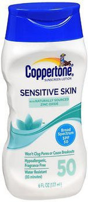 

Coppertone Sensitive Skin Sunscreen Lotion(177.45 ml)