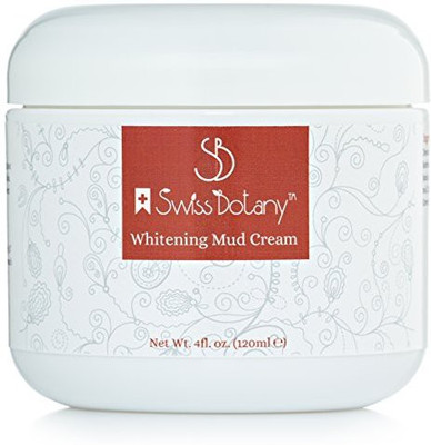 

Swiss Botany Whitening Mud Cream Our Strongest Formula Lightens And Brightens Dark Skin For A More Even Skin Tone(118.30000000000001 ml)