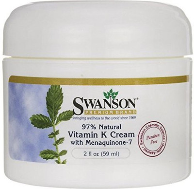 

Swanson Premium Swanson Vitamin K Cream With Menaquinone Cream(59 ml)