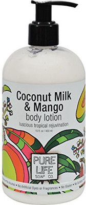 Pure Life Body Lotion Coconut And Mango For Dry And Damaged Skin(440.65 ml)