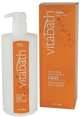 

Vitabath Bath And Shower Gelee Moisturizing Lotion Fresh Citrus Twist(621.05 ml)