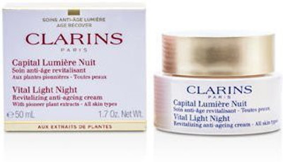 

Clarins Vital Light Night Revitalizing AntiAging Cream(50 ml)