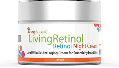 

LivingBeaute Unisex AntiWrinkle AntiAging Vitamin A Retinol Matrixyl Night Cream(50.28 ml)
