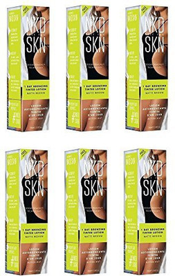 

Liberata Nkd Skn Self Tan Day Bronzing Tinted Lotion Matte Medium Free Curad Dazzle Bandages Ct(99.96 ml)