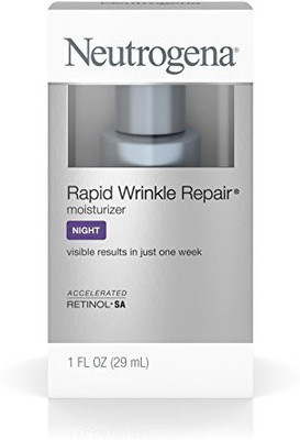 

Neutrogena Rapid Wrinkle Repair AntiWrinkle Night Accelerated Retinol Sa Facial Moisturizer(29.580000000000002 ml)