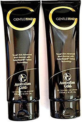 

Australian Gold G Gentlemen Black Bronzer Tanning Bed Lotion For Men(251.38 ml)