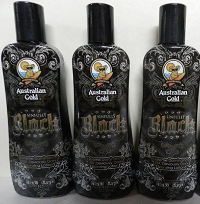 

Australian Gold Sinfully Black Deep Dark Bronzing Tanning Lotion(251.38 ml)