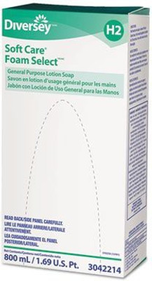 

Diversey Foam Select General Purpose Lotion Soap Pink(800 ml)