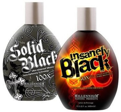 

Millennium Insanely Black Solid Black Indoor Tanning Bed Lotion(399.25 ml)
