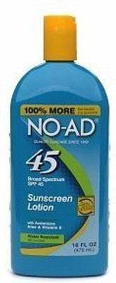 

Jubujub NoAd Sunscreen Water Resistant Lotion(473.18 ml)