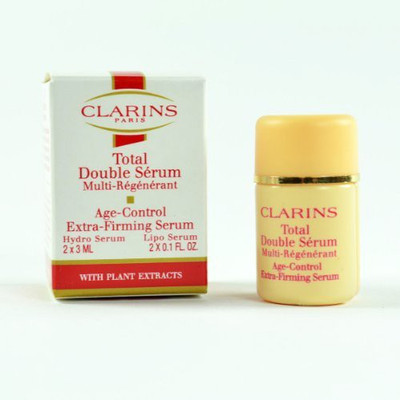

Clarins Paris Total Double Serum AgeControl ExtraFirming Serum(3 ml)