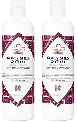 

Nubian Heritage GoatS Milk & Chai Body Lotion(384.46 ml)
