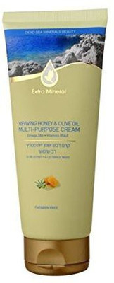 

Extra Mineral Dead Sea Reviving Honey & Olive Oil MultiPurpose Cream(180 ml)