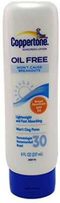 Coppertone Oil Free Sunscreen Lotion(236.59 ml)