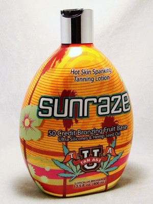 

Tan Asz U Sunraze Hot Tingle Level X Bronzer Tanning Lotion(399.25 ml)