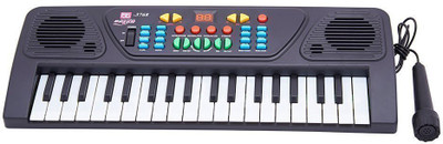 

SRI 37 Key Keyboard Piano with Mic, and , Recording - Great Toy Gift(Multicolor)