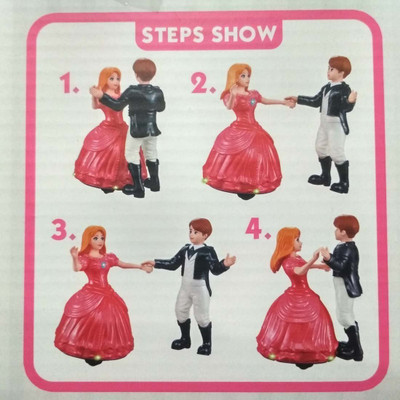 

SRI Couple Angel Doll and Prince Tango Dance with Light and music (Tango-Dance)(Multicolor)