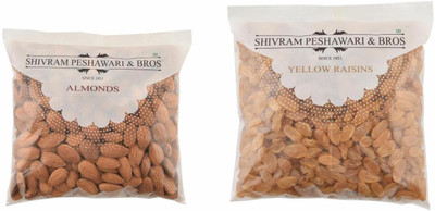 

Shivram Peshawari & Bros Tasty Almonds, Raisins(400 g, Pouch)