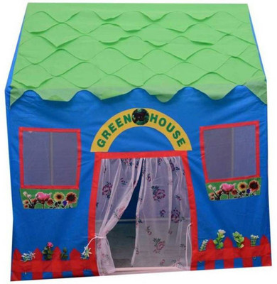 

Sajani Jumbo Size House Tent for Kids (Green)(Multicolor)