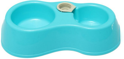

Shrih Pets Food Water Bowl Feeder NA Plastic Pet Bowl(1 ml Blue)