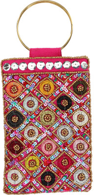 

HimalayaHandicraft Mobile Cover Mobile Pouch(Pink)
