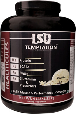 

Healthcules ISO Temptation Whey Protein(1.81 kg, Vanilla)