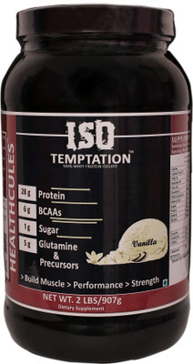 

Healthcules ISO Temptation Whey Protein(907 g, Vanilla)