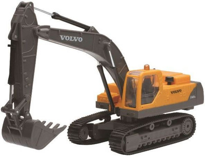

New-Ray R/C Volvo EC460B. New Controller. Try Me scale 1:32(yellow/Grey)