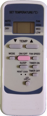 LipiWorld 152 AC Remote Compatible For  AC VOLTAS/VIDEOCON/ELECTROLUX/KELVINATOR Remote Controller(White)