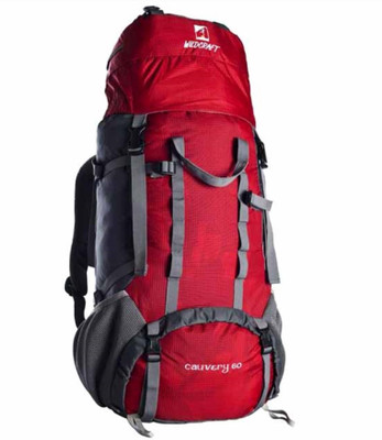 

Wiki by Wildcraft Cauvery 60 Camo Green Rucksack Rucksack - 62.92632576 L(Red)