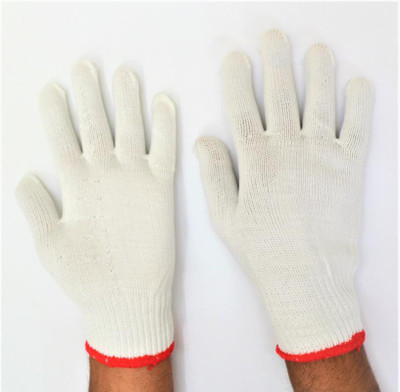

SS & WW Nylon Lint Free K nitted Hand Gloves 10 Gauze Nylon Safety Gloves(2)