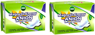

IMC Magnetic Energy Anion Sanitary Napkins by pack of 20 PAD 2 Packets Sanitary Pad(Pack of 20)