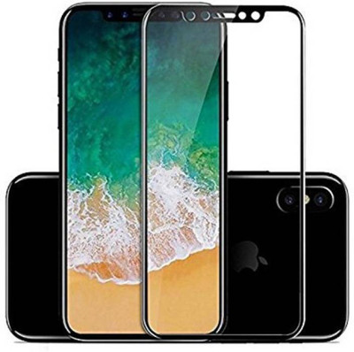 SRT Edge To Edge Tempered Glass for Apple iPhone X(Pack of 1)