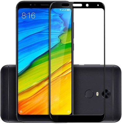 SRT Edge To Edge Tempered Glass for Mi Redmi Note 5 Pro(Pack of 1)