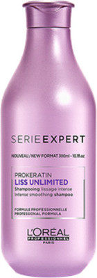 

L'Oreal Liss Unlimited Keratin Oil Complex Shampoo for Unisex(300 ml)
