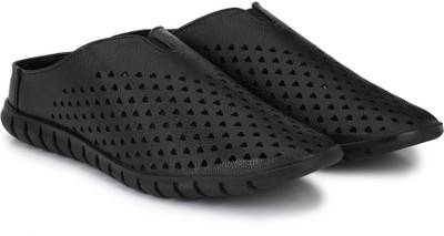 SCARPIA Premium Back Open Casuals For Men(Black ,)