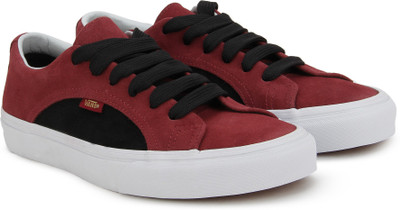 

Vans Lampin Sneakers For Men(Maroon, Black, Red