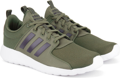 

ADIDAS CF LITE RACER Running Shoes For Men(Olive, Drkcar/carbon/ftwwht