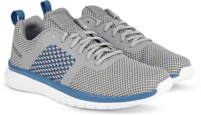 

REEBOK PT PRIME RUNNER FC Running Shoes For Men(Grey, Blue, Gry/shark/slvr/wht/blue