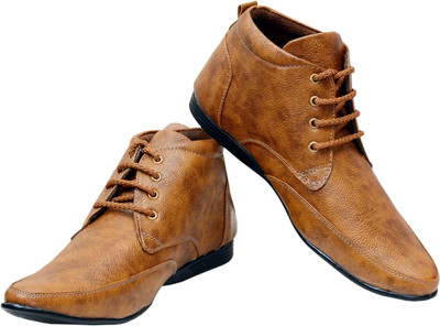 

ample shoe Ample _ Brown Boot Boots For Men(Brown