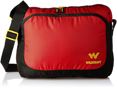 

Wiki by Wildcraft Messenger Bag(Red, Black), Black;red